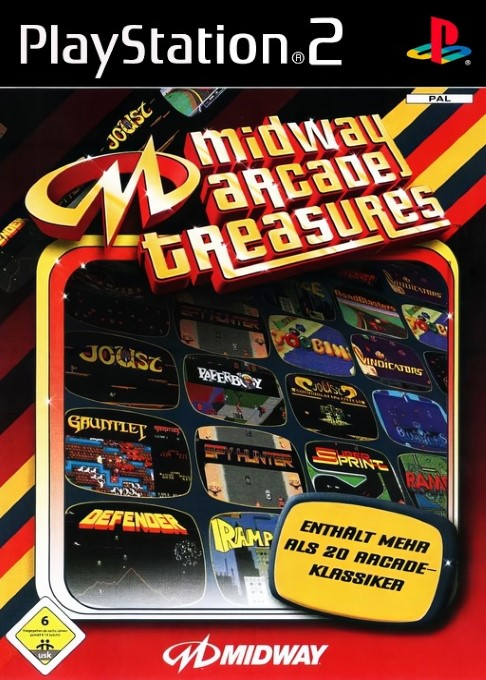 Midway Arcade Treasures — box-2D (DE)