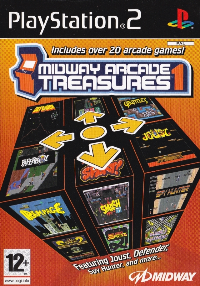 Midway Arcade Treasures — box-2D (EU)