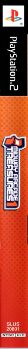 Midway Arcade Treasures — box-2D-side (US)