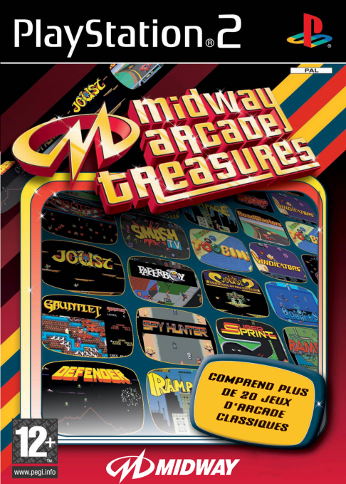Midway Arcade Treasures — box-2D (FR)