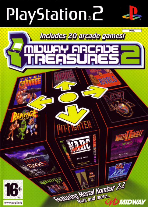 Midway Arcade Treasures 2 — box-2D (FR)