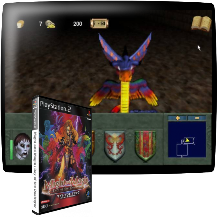 Might and Magic - Day of the Destroyer — mixrbv1 (JP)