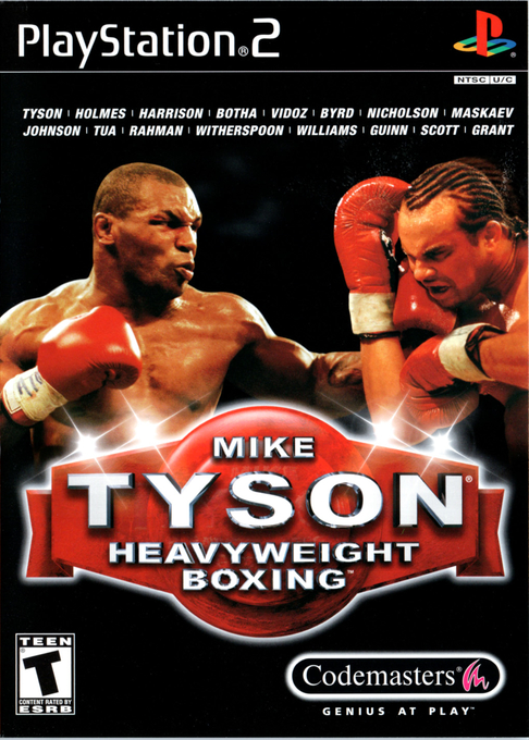 Mike Tyson Heavyweight Boxing box art