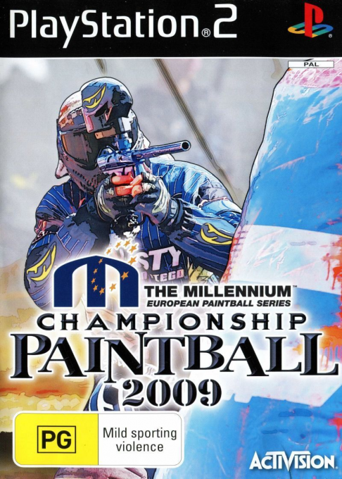 Millennium Championship Paintball 2009 — box-2D (AU)