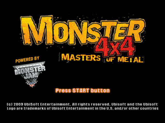 Monster 4x4 - Masters Of Metal — sstitle (US)