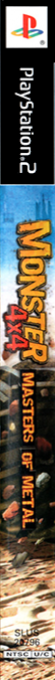 Monster 4x4 - Masters Of Metal — box-2D-side (US)