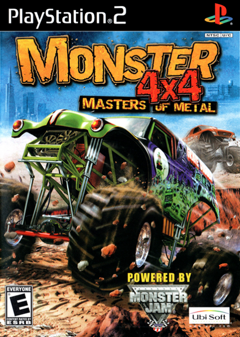 Monster 4x4 - Masters Of Metal box art