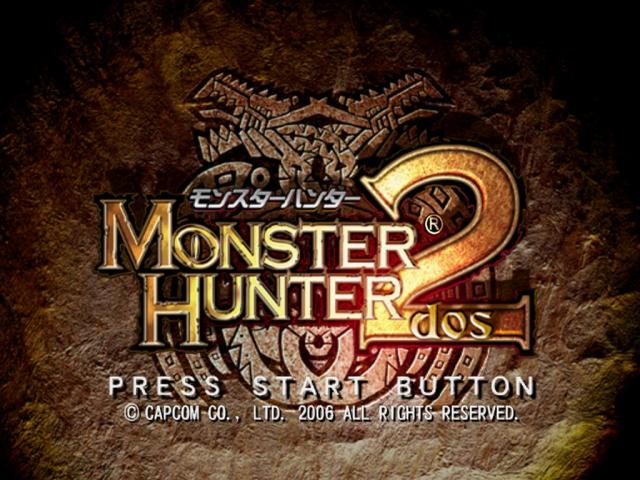 Monster Hunter 2 — sstitle (JP)