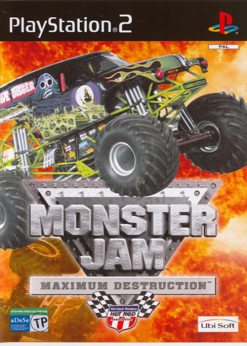 Monster Jam - Maximum Destruction — box-2D (SP)