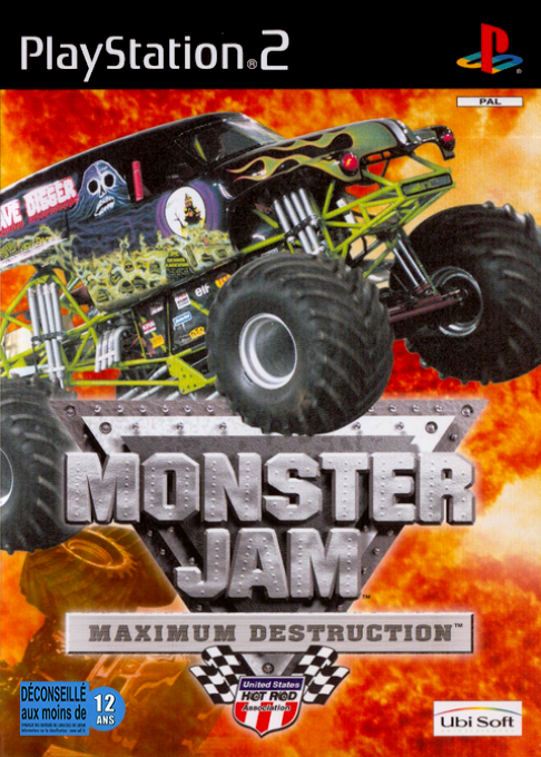 Monster Jam - Maximum Destruction — box-2D (FR)