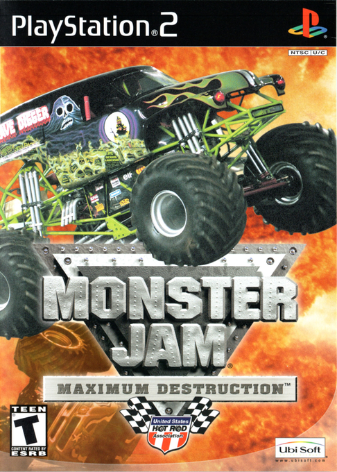 Monster Jam - Maximum Destruction box art