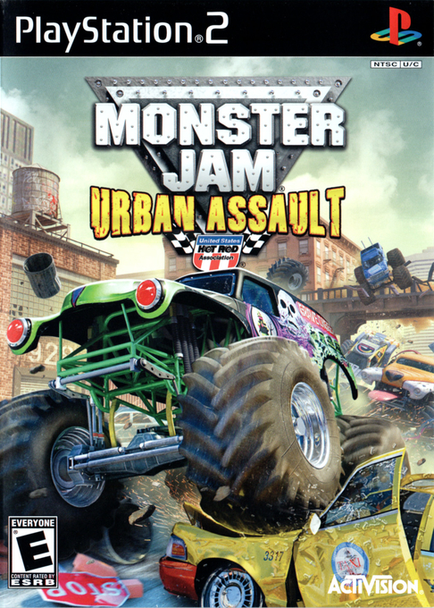 Monster Jam - Urban Assault box art