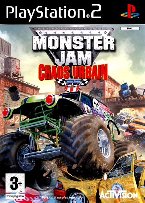 Monster Jam - Urban Assault — box-2D (FR)