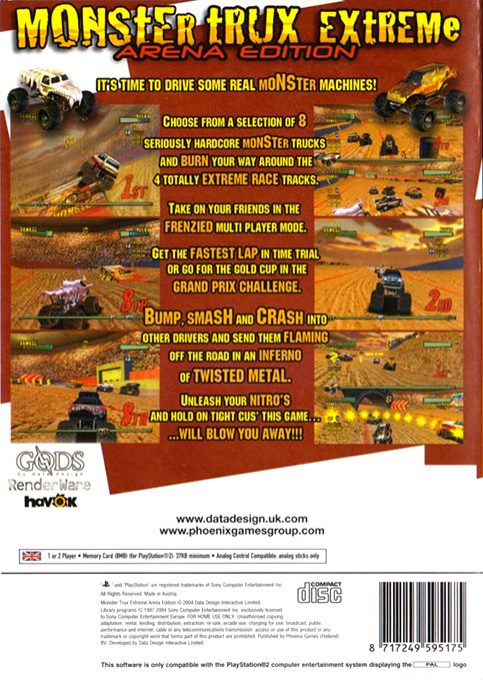 Monster Trux Extreme - Arena Edition — box-2D-back (EU)