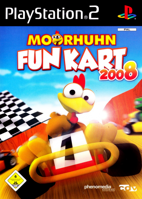 Moorhuhn Fun Kart 2008 box art