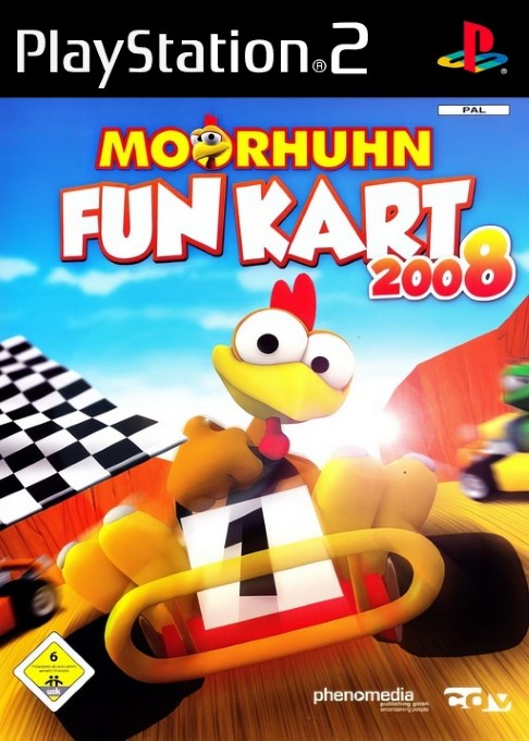 Moorhuhn Fun Kart 2008 — box-2D (DE)