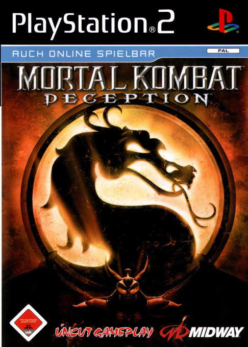 Mortal Kombat - Deception — box-2D (DE)