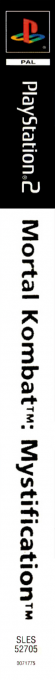 Mortal Kombat - Deception — box-2D-side (FR)