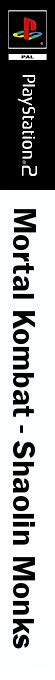 Mortal Kombat - Shaolin Monks — box-2D-side (DE)