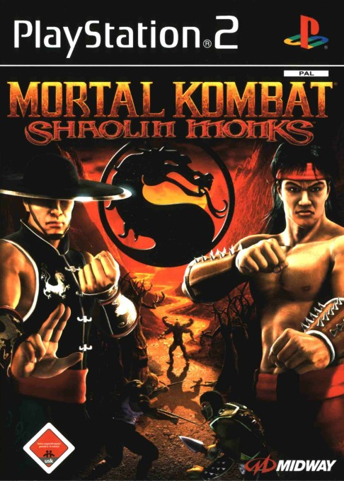 Mortal Kombat - Shaolin Monks — box-2D (DE)