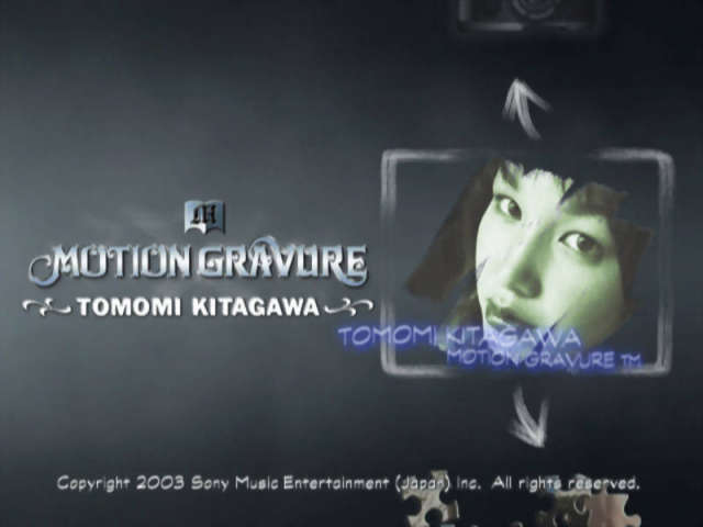 Motion Gravure Series - Kitagawa Tomomi — sstitle (JP)