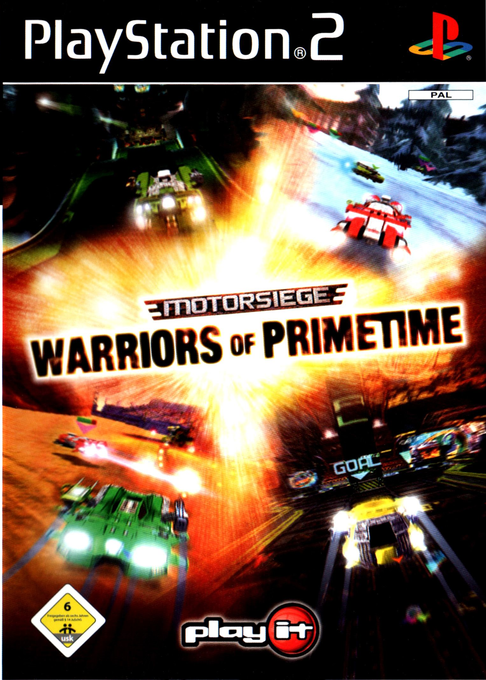 Motorsiege - Warriors Of Primetime — box-2D (DE)