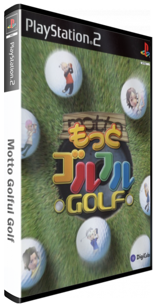 Motto Golful Golf — box-3D (JP)