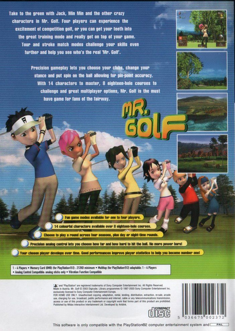 Mr. Golf — box-2D-back (EU)