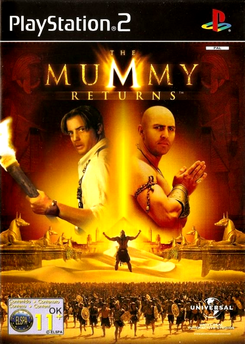 Mummy Returns, The — box-2D (EU)