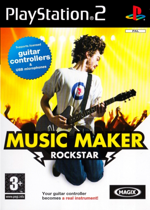 Music Maker - Rockstar box art