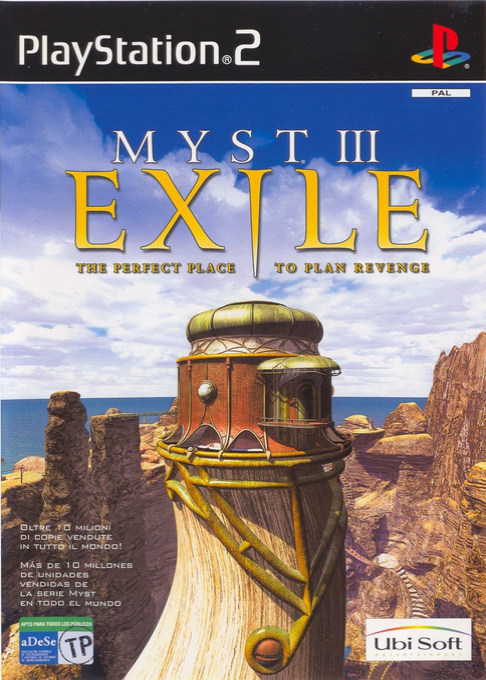 Myst 3 - Exile — box-2D (SP)