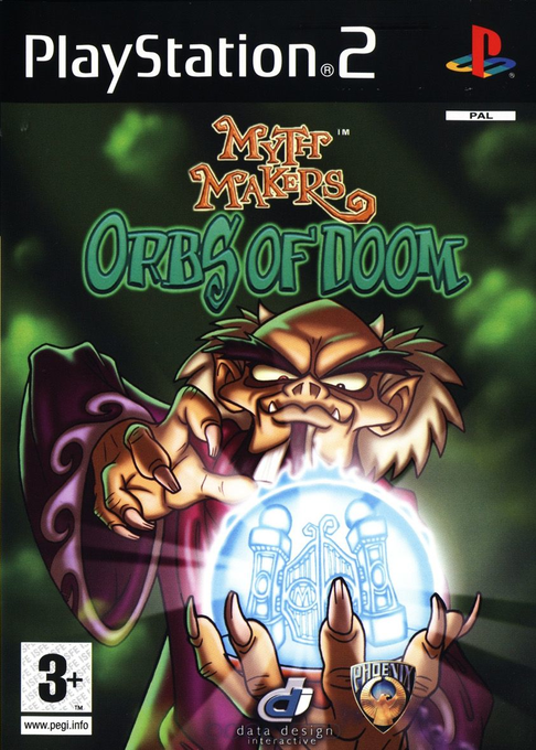 Myth Makers - Orbs Of Doom — box-2D (SP)