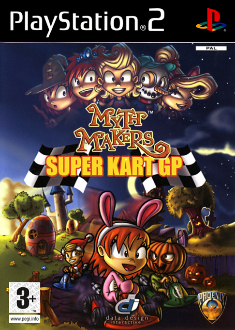 Myth Makers - Super Kart Gp box art