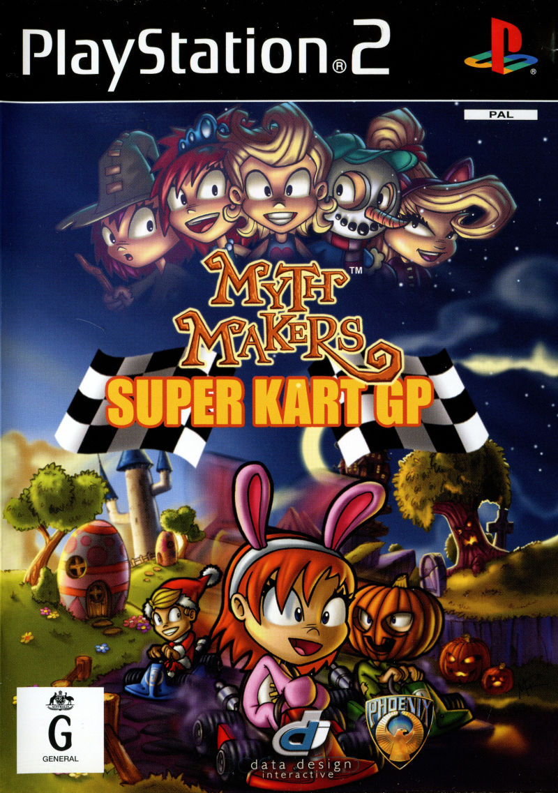 Myth Makers - Super Kart Gp — box-2D (AU)