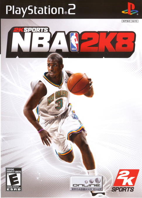 Nba 2k8 box art