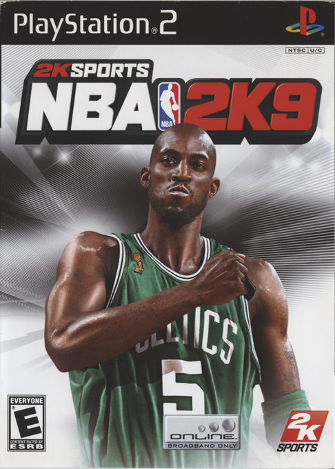 Nba 2k9 box art
