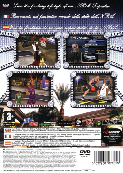 Nba Ballers — box-2D-back (EU)