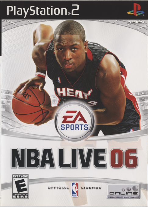 NBA Live 06 box art