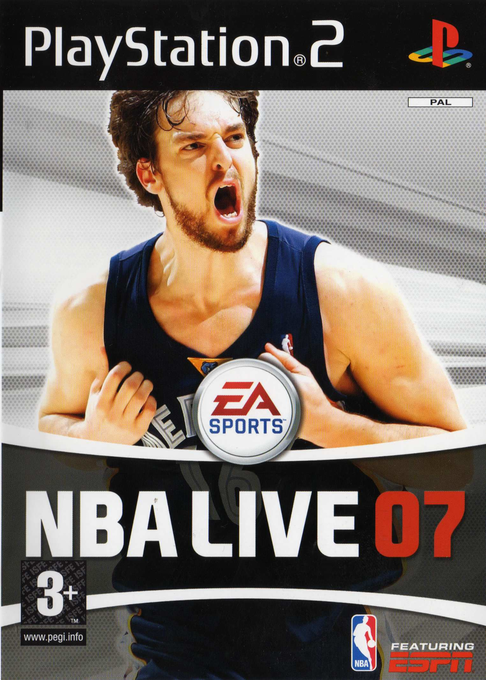 Nba Live 07 — box-2D (SP)