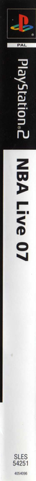 Nba Live 07 — box-2D-side (SP)
