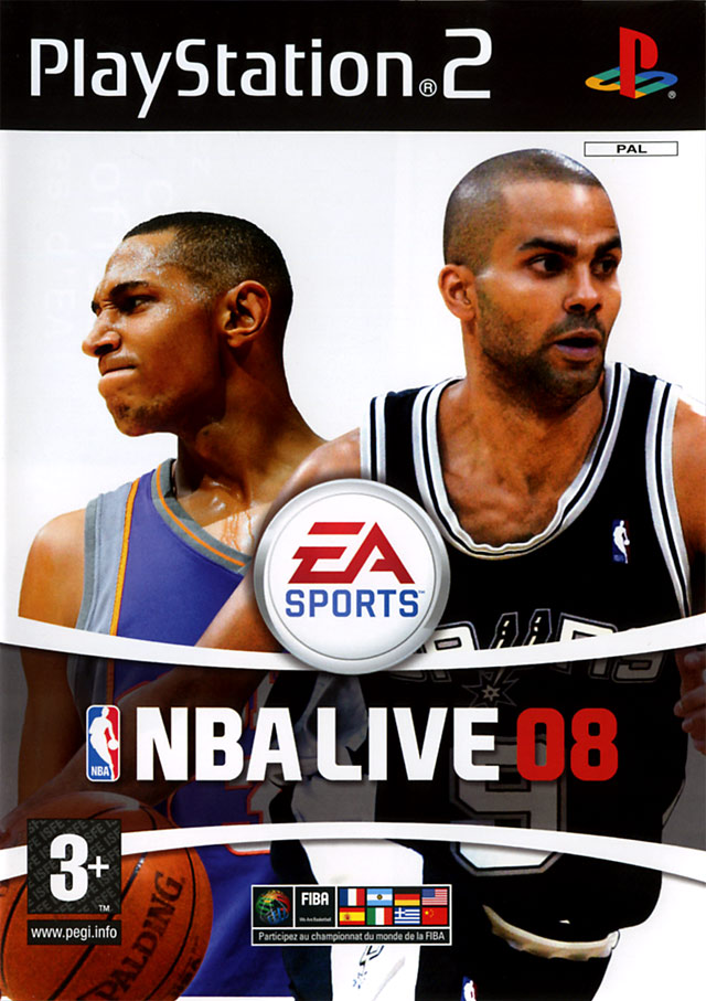 Nba Live 08 — box-2D (FR)