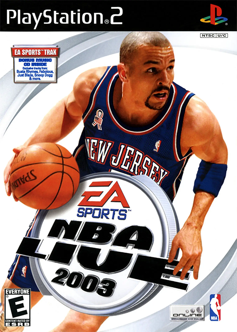 NBA Live 2003 box art