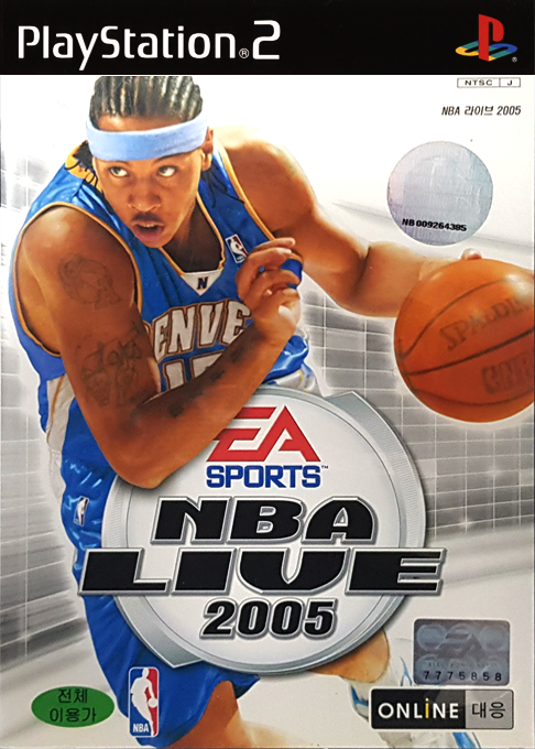 Nba Live 2005 — box-2D (KR)