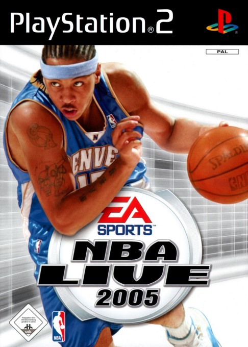 Nba Live 2005 — box-2D (DE)