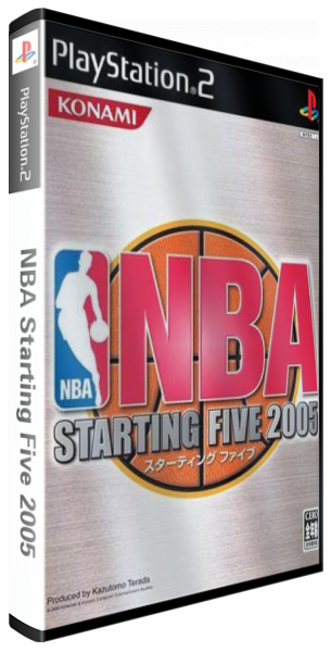 Nba Starting Five 2005 — box-3D (JP)