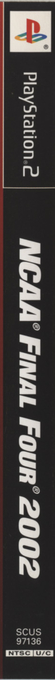 Ncaa Final Four 2002 — box-2D-side (US)