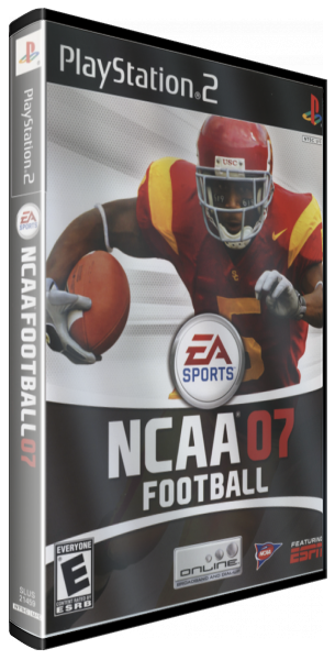 Ncaa Football 07 — box-3D (US)