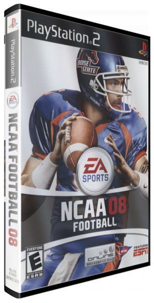 Ncaa Football 08 — box-3D (US)