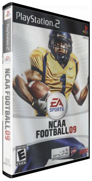 Ncaa Football 09 — box-3D (US)
