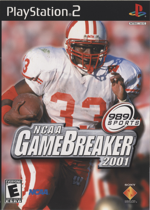 Ncaa Gamebreaker 2001 box art